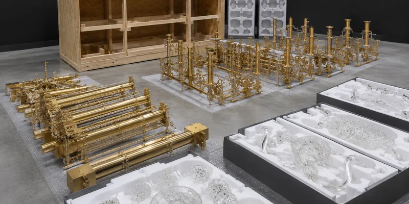 Limits of full factory assembly for large chandeliers Limits of full factory assembly for large chandeliers