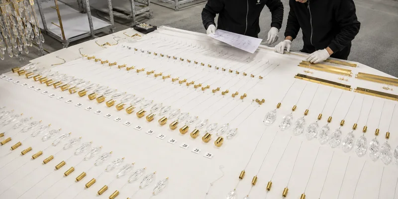 Custom chandelier component numbering plan Custom chandelier component numbering plan