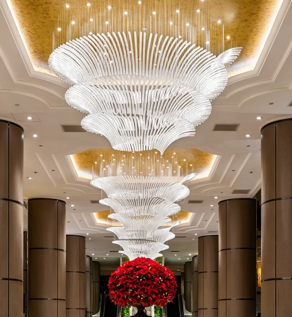 large scale custom lighting