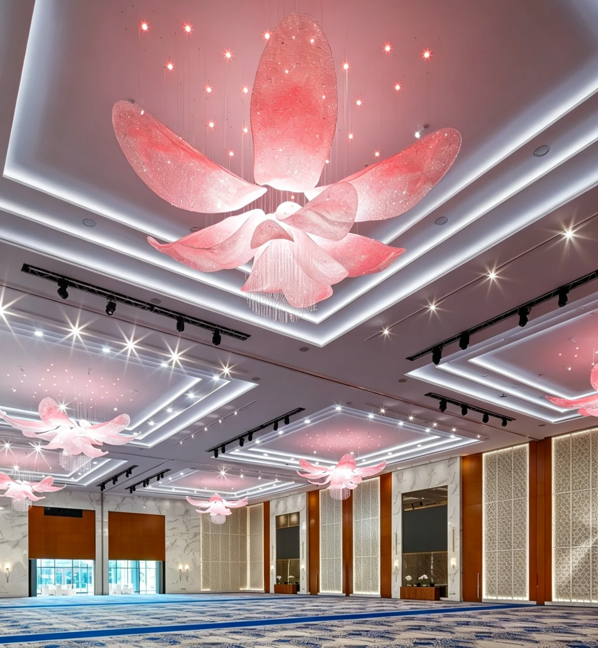 large hotel chandeliers