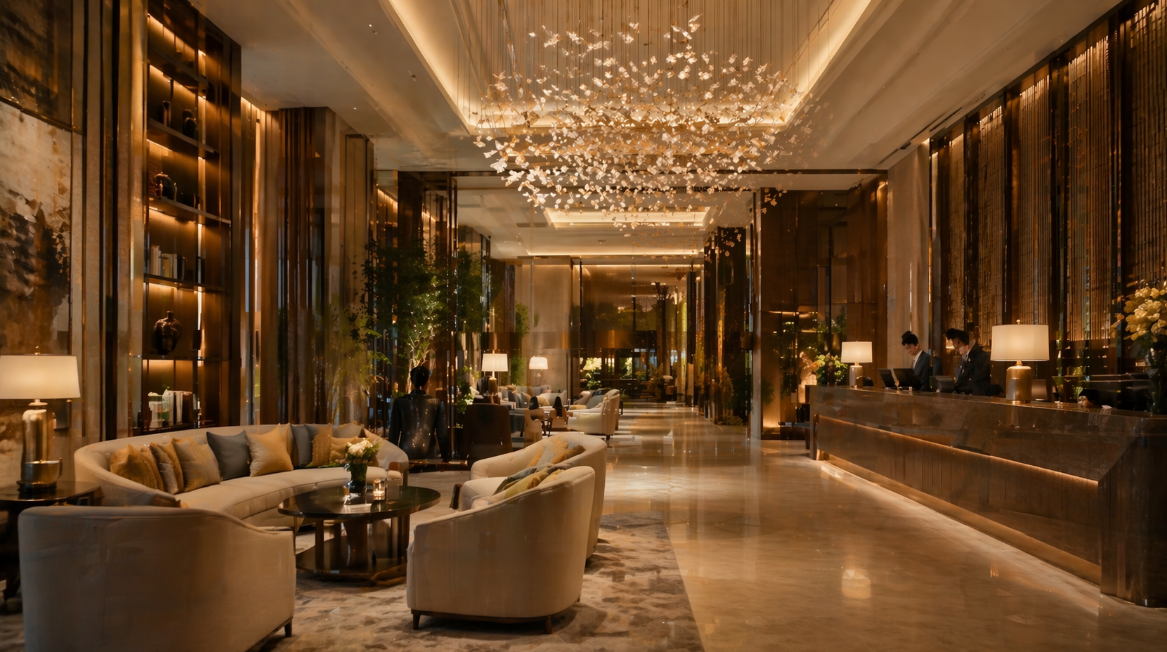 makes good hotel lobby lighting