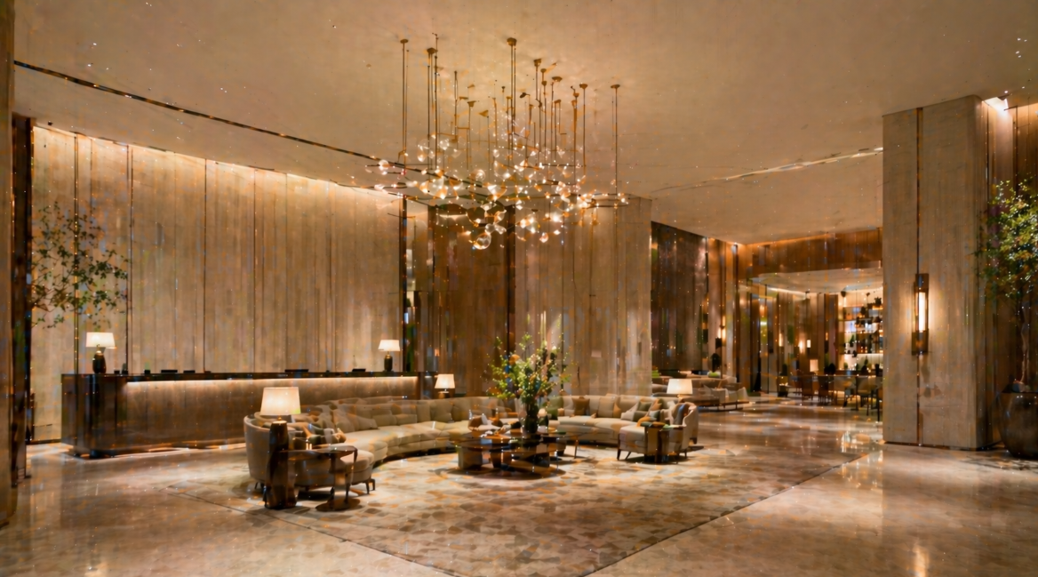 hotel lobby lighting in 2026
