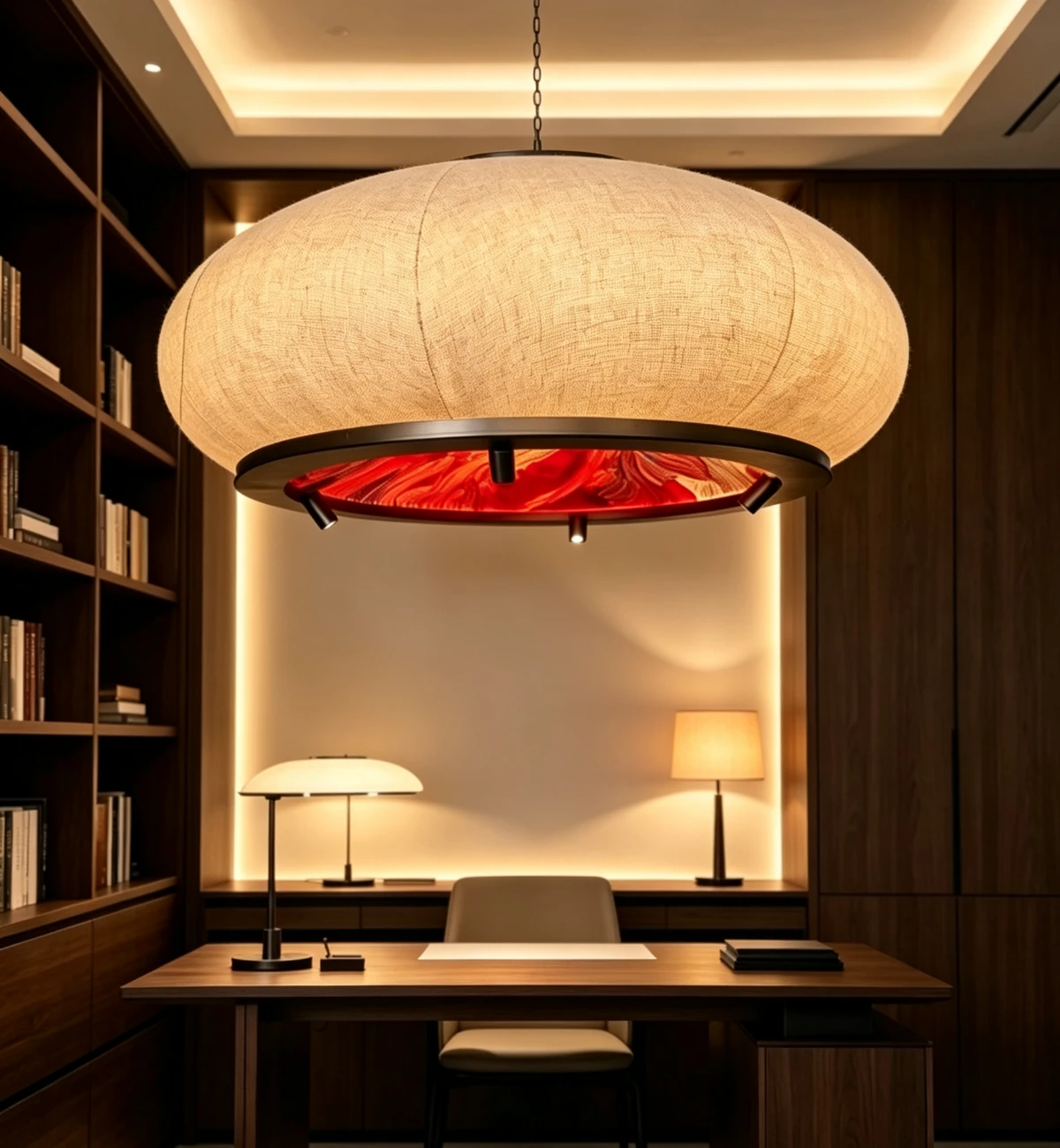 Custom Painted Dome Artistic Chandelier Custom Painted Dome Artistic Chandelier