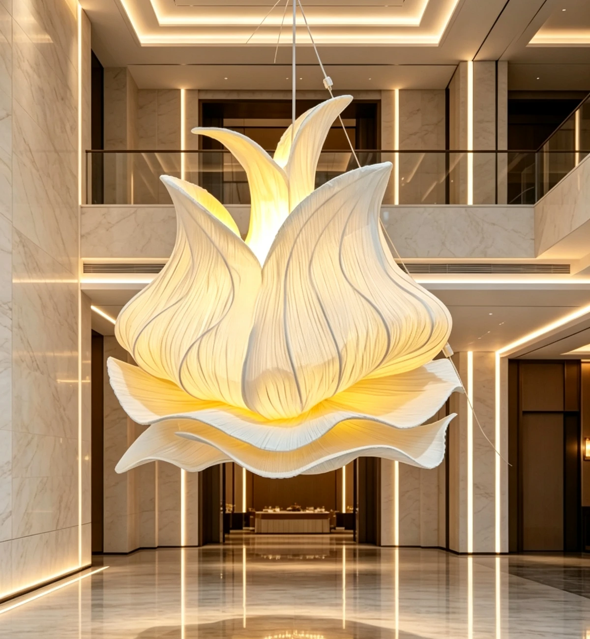 Cloud-Fold Suspended Sculptural Pendant Light Scheme Cloud-Fold Suspended Sculptural Pendant Light Scheme