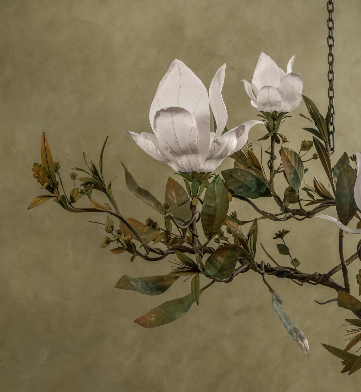 nature inspired chandelier for luxury hotel interior.webp