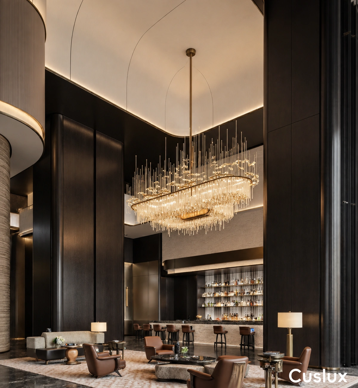 1787723476339409.webp hotel lobby chandelier for reception and lounge area.webp