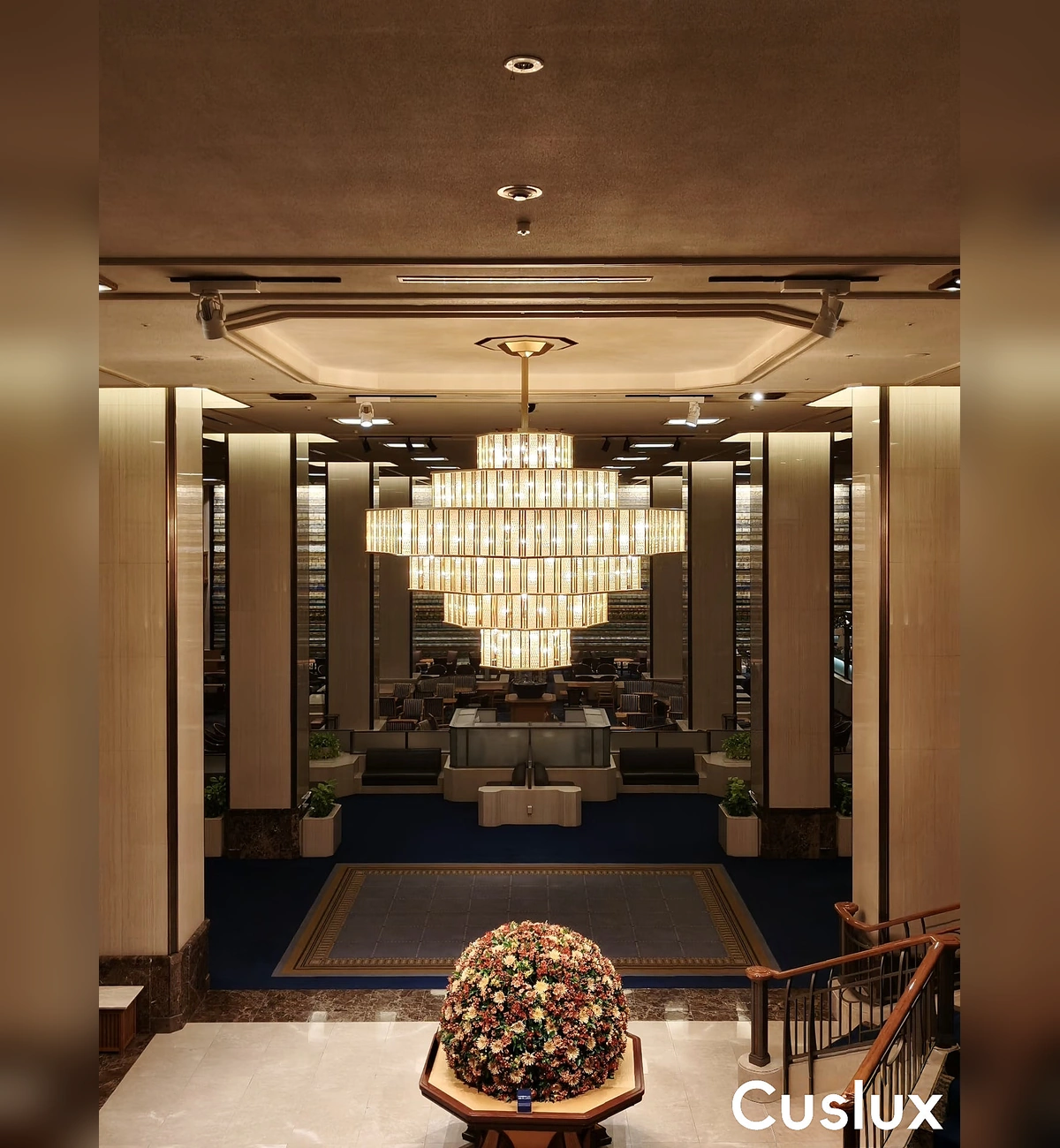 layered geometric crystal chandelier design.webp
